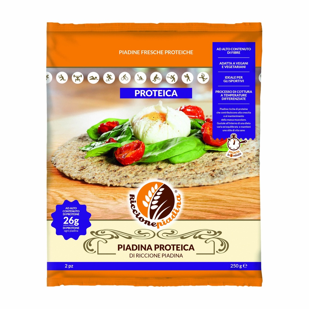 [PR400] 2 X Riccione Piadina La Proteica 250g